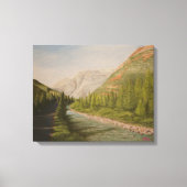 Mountain View Canvas Afdruk (Voorkant)