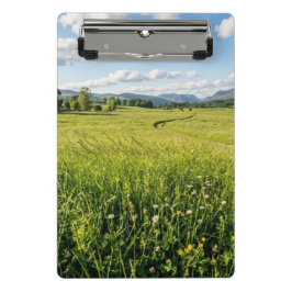 ​Mountain View Green Valley Scenic Clipboard Mini Klembord