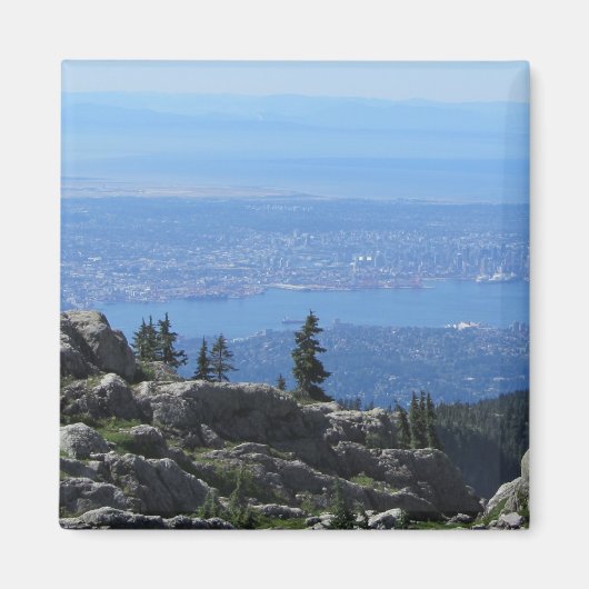 Mountain View Magneet (Voorkant)