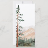 Mountain View Menu Kaart (Achterkant)