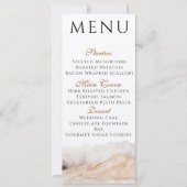 Mountain View Menu Kaart (Voorkant)