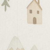 Mountain Village Nursery Wallpaper Behang (Zoom)