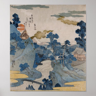 Mountain Village Poster