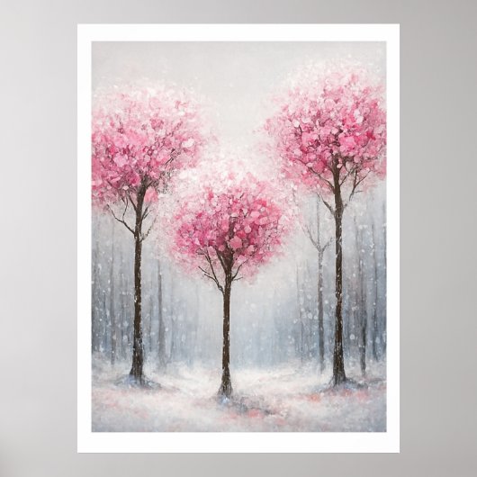 Mountain  Wall Art Poster  – Home Decor (Devant)