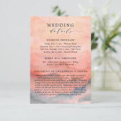 Mountain Wedding Details Informatiekaartje (Staand voorkant)