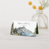Mountain Wedding Place kaart (Achterkant)
