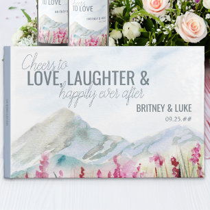 Mountain Wedding Waterverf Landscape Gastenboek