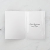 Mountain Wildflower Window voor verjaardag Kaart (Binnen)