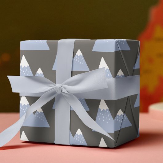 Mountain Wrapping Paper Flat Sheet Set van 3