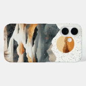 Mountain Zen Circle telefoonhoesje Case-Mate iPhone Case (Achterkant (horizontaal))