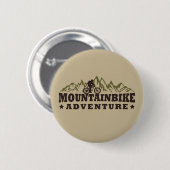 Mountainbike avontuur ronde button 5,7 cm (Voorkant /achterkant)