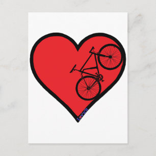 mountainbike briefkaart