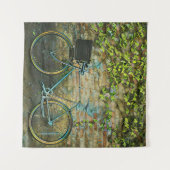 Mountainbike-cadeau Wandkleed (Voorkant (horizontaal))