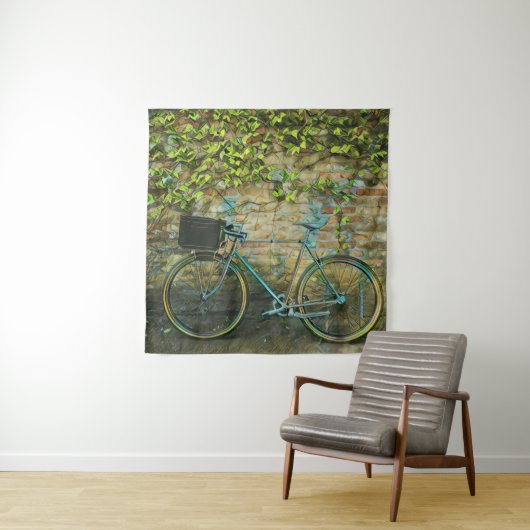 Mountainbike-cadeau Wandkleed (In situ)