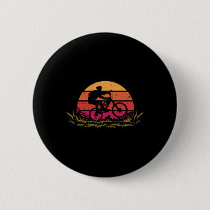 Mountainbike Fiets Retro Mtb Fietssport Fietsen Wi Ronde Button 5,7 Cm