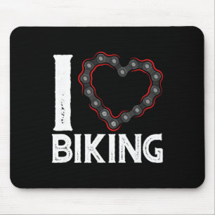 Mountainbike fietsen Ik fiets graag Muismat