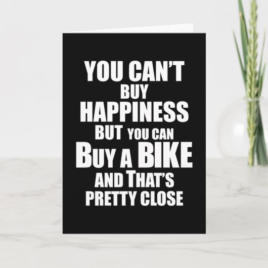 mountainbike-fietsenfietsenfiets MTB Gift Idee Kaart (Voorkant)