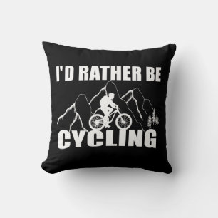 Mountainbike Humor - Grappige Fietsen Kussen