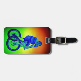 mountainbike Llandegla mtbmx Bagagelabel