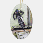 mountainbike Llandegla mtbmx Keramisch Ornament (Links)
