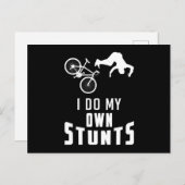 Mountainbike MTB Fiets Downhill Gift Briefkaart (Voorkant / Achterkant)