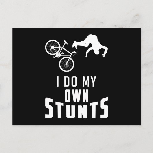 Mountainbike MTB Fiets Downhill Gift Briefkaart (Voorkant)