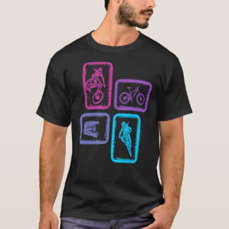 Mountainbike MTB Fietsen Vrouwen Kinder Meisjes T-shirt