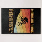 mountainbike mtb offroad legpuzzel (Horizontaal)