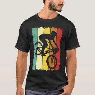  mountainbike Retro Biking T-shirt