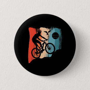 Mountainbike Retro Mtb Fietsen Wielrennen Ronde Button 5,7 Cm