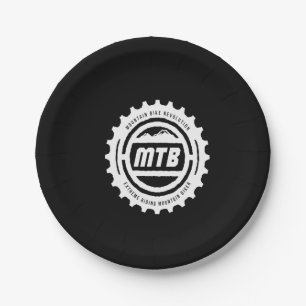 mountainbike-revolutie papieren bordje