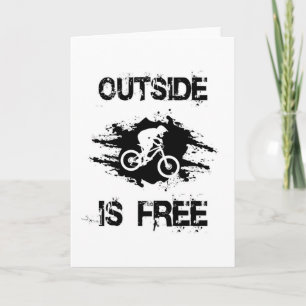 mountainbike-wandeling MTB fietsenwiel-cadeauidee Kaart