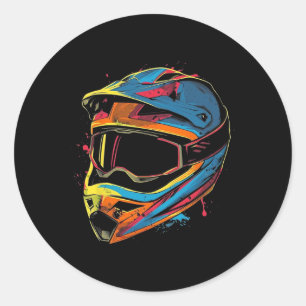 Mountainbikehelm Ronde Sticker