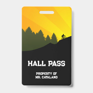 Mountainbiken Docenten Hal Pas Badge
