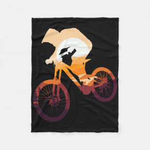 Mountainbiken Downhill Extreme Sport Fietsen Mt Fleece Deken
