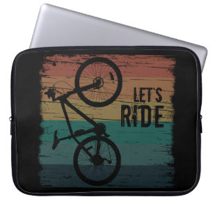 Mountainbiken laptop sleeve