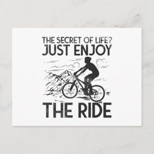 Mountainbiken Mountainbiker Briefkaart