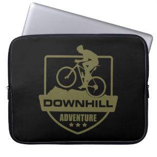 Mountainbiken MTB Downhill Laptop Sleeve
