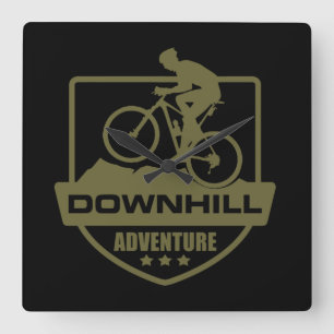 Mountainbiken MTB Downhill Vierkante Klok