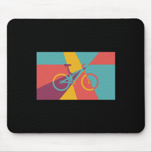 Mountainbiken Pop Art Effect Mtb Fully Muismat
