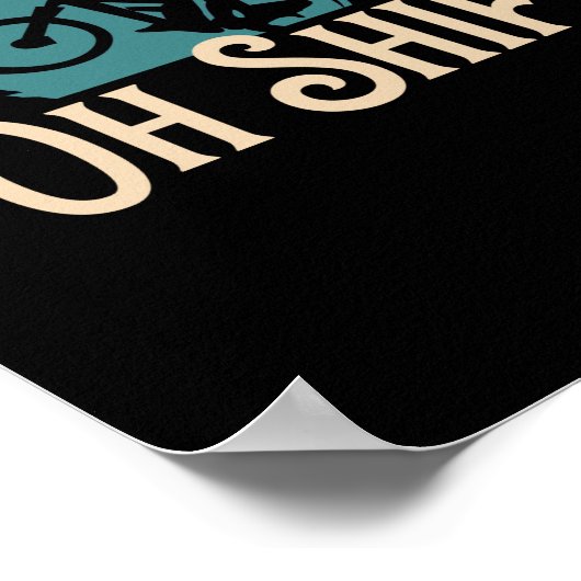 mountainbikencycling Oh Shift Poster (Hoek)