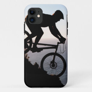 Mountainbiker. Leeuwenkop, Kaapstad iPhone 11 Hoesje
