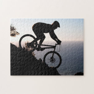 Mountainbiker. Leeuwenkop, Kaapstad Legpuzzel