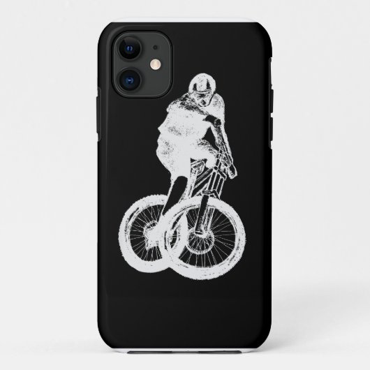mountainbiker MTB BMX CYCLIST Case-Mate iPhone Case (Achterkant)