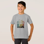 Mountainbikerider T-shirt (Voorkant volledig)