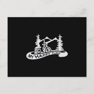 mountainbiking - fiets - MTB - cadeau Briefkaart