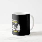 mountainbiking MTB fietscycling Gift Idee Koffiemok (Voorkant rechts)