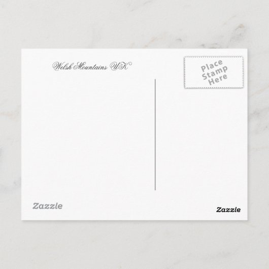 MOUNTAINEN BRIEFKAART (Achterkant)