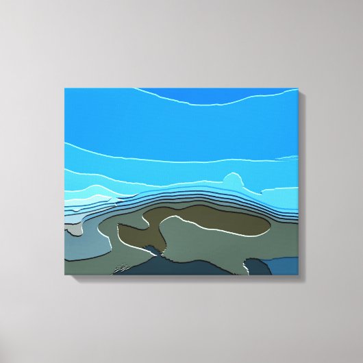 MOUNTAINEN CANVAS AFDRUK (Voorkant)