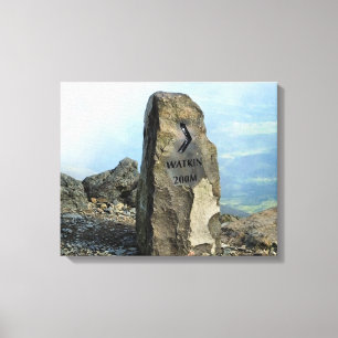 MOUNTAINEN CANVAS AFDRUK